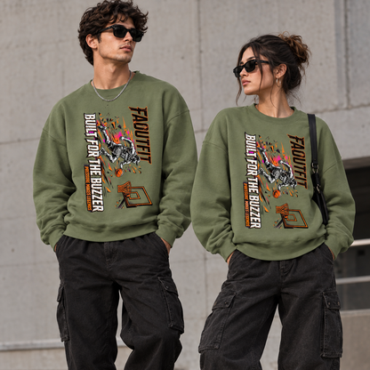 Basketball Graphic Sweatshirt – Unisex Streetwear Pullover | FAOUTFIT
