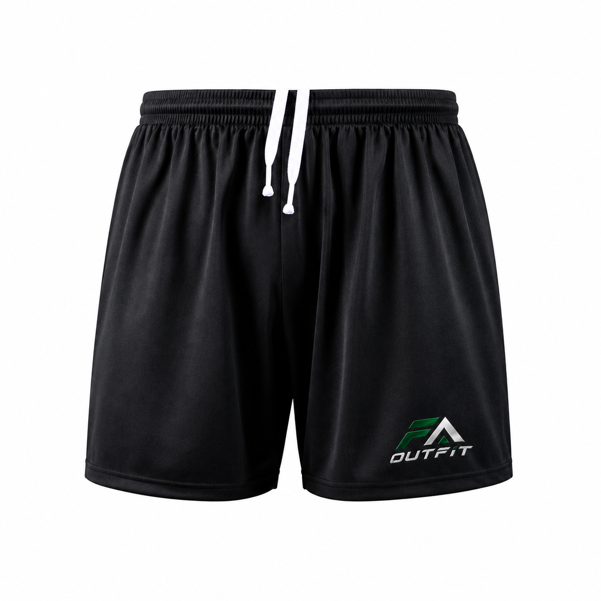 Black Performance Athletic Shorts