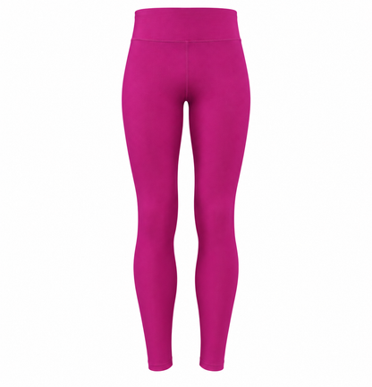 Women’s Magenta High-Waisted Leggings | Stretchable Activewear