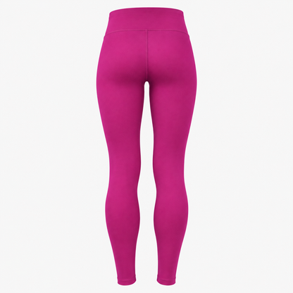 Women’s Magenta High-Waisted Leggings | Stretchable Activewear