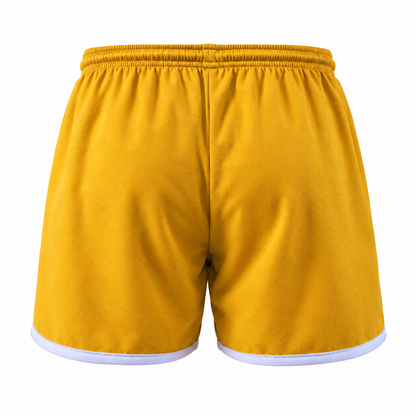 Men’s Mustard Yellow Athletic Shorts | Gym & Workout Shorts